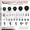 Service Caster 3.5'' Phenolic Wheel Swivel Bolt Hole Caster Set with 2 Posi Lock Brakes, 4PK SCC-BH20S3514-PHR-PLB-2-S-2 - alternate 6